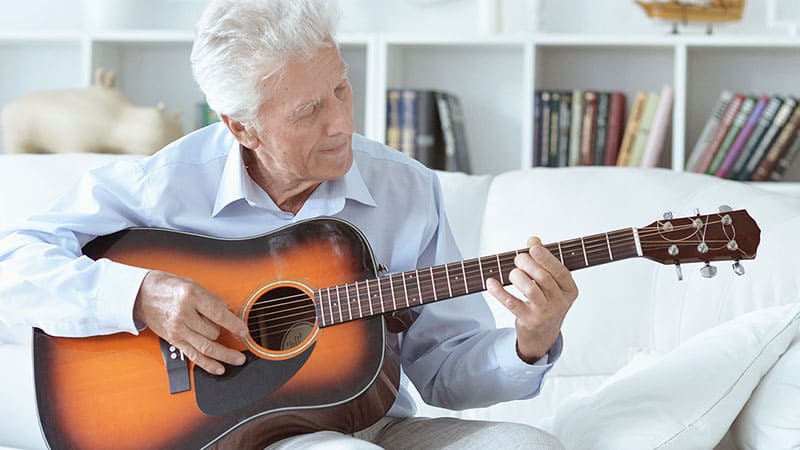 gitarre spielen 50
